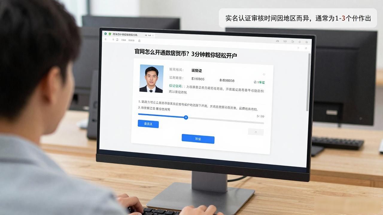 官网怎么开通数字货币?3分钟教你轻松开户
