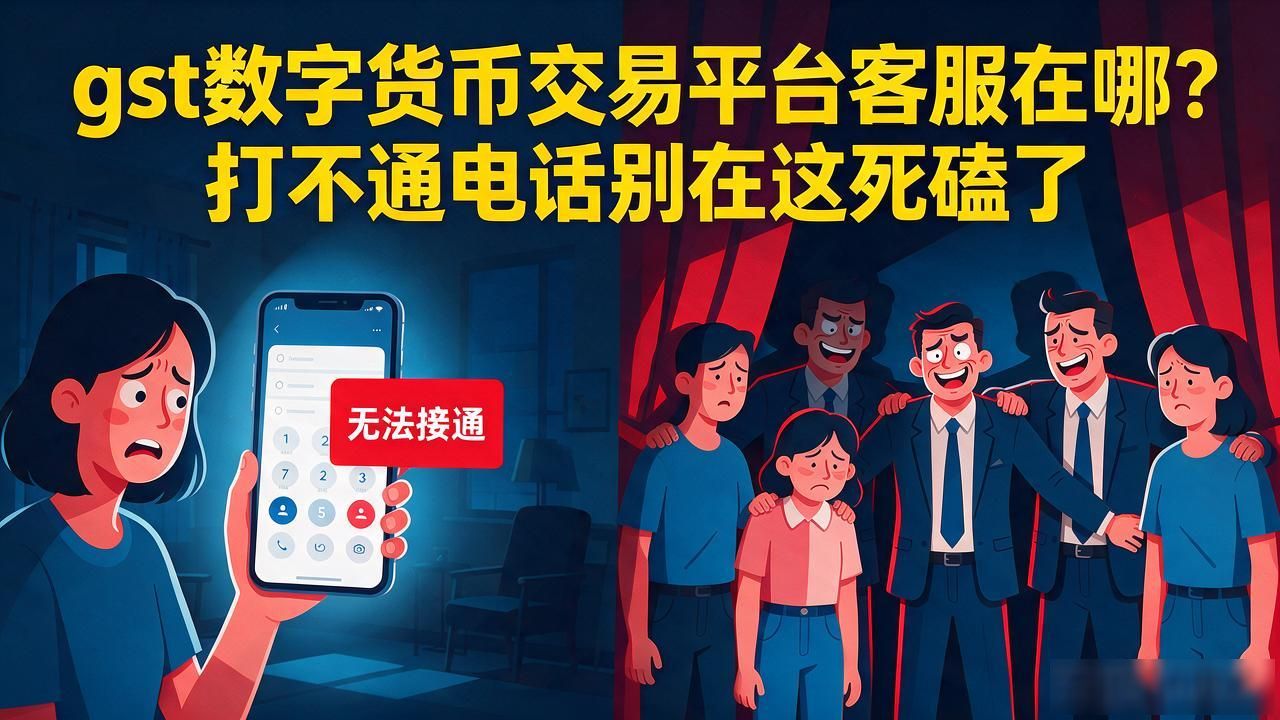 gst数字货币交易平台客服在哪?打不通电话别在这死磕了