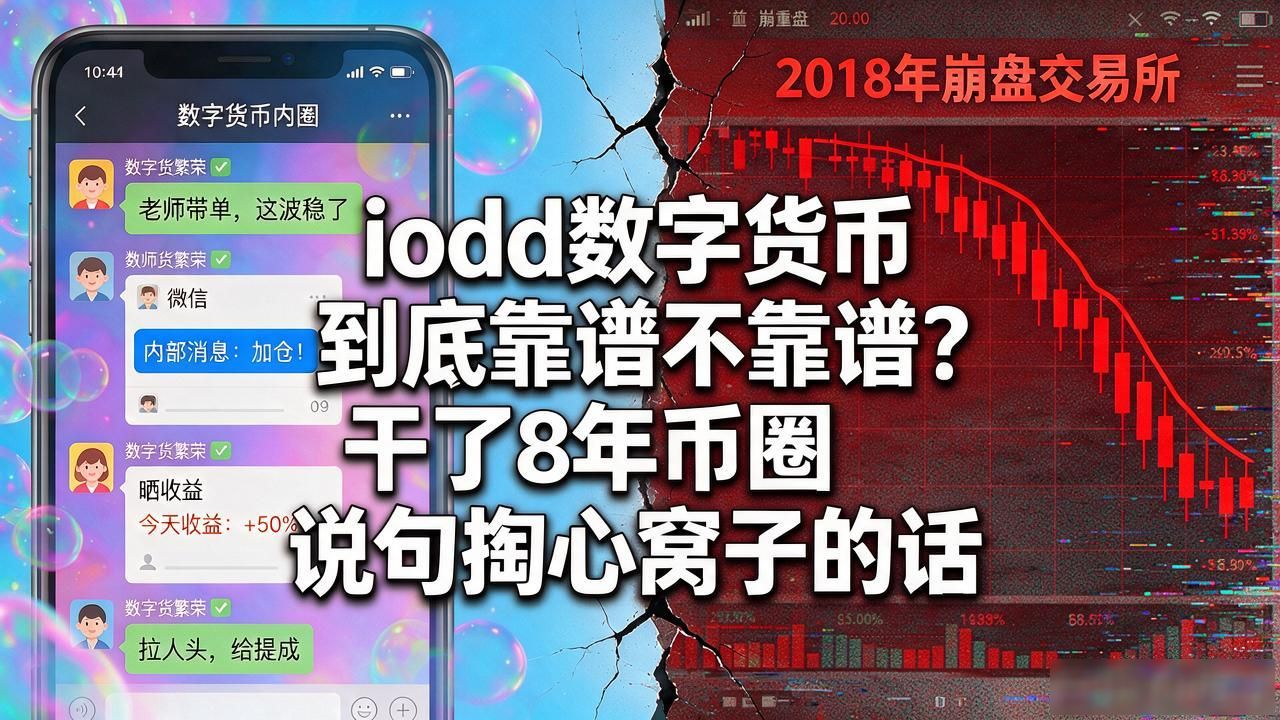 iodd数字货币到底靠谱不靠谱?干了8年币圈说句掏心窝子的话