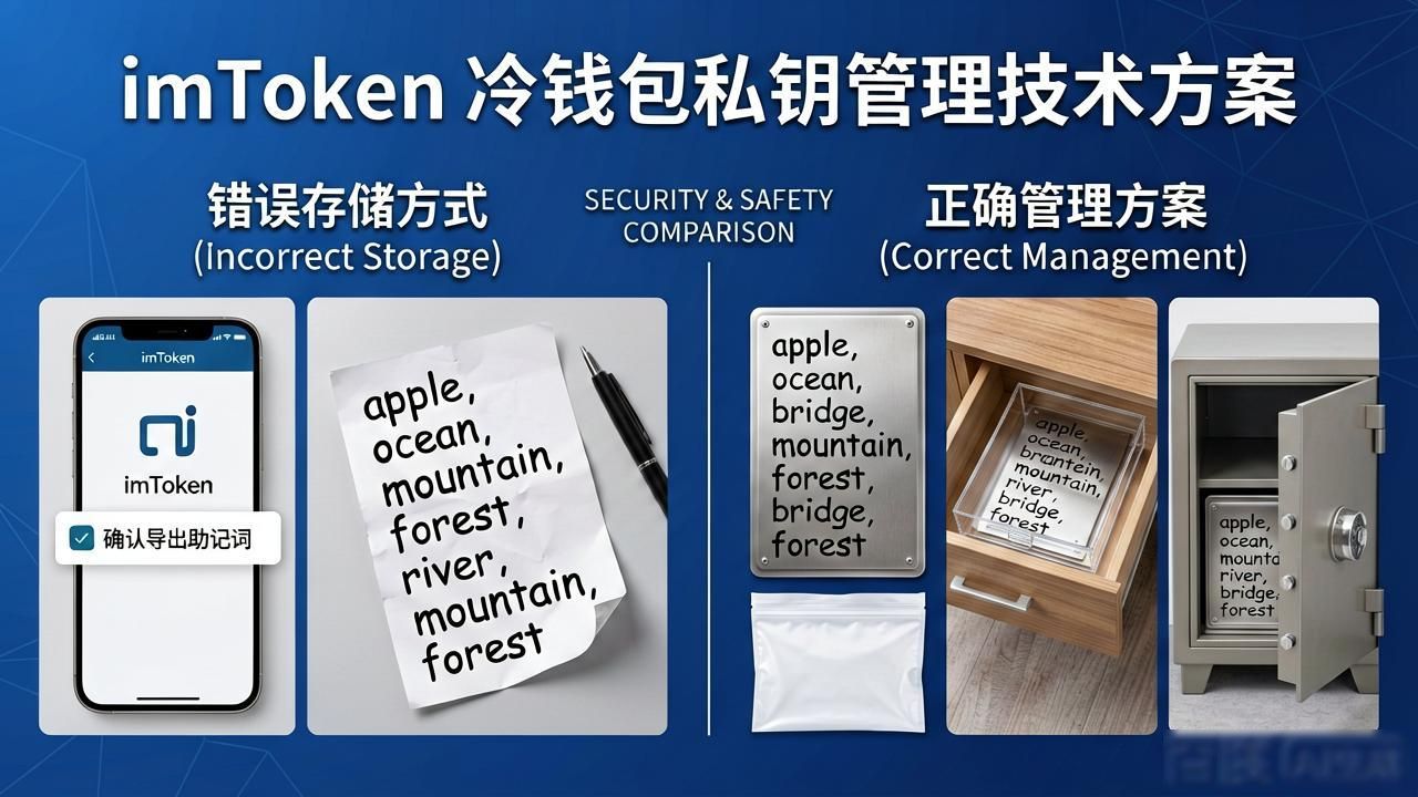 imToken冷钱包怎么用?难点在哪?技术方案全解析