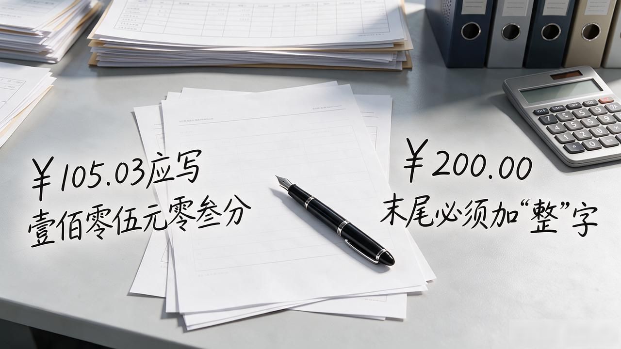 货币数字转大写怎么转?财务开票写金额,这几条规则够用