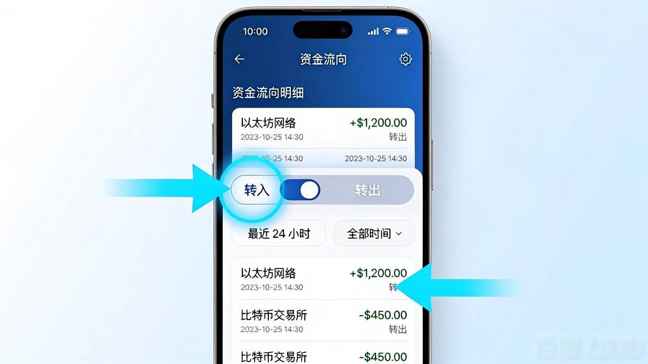 imToken查资金流向,一分钟学会