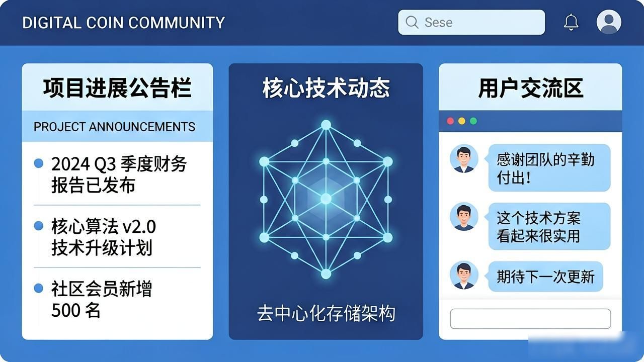 数字货币官方社区怎么用