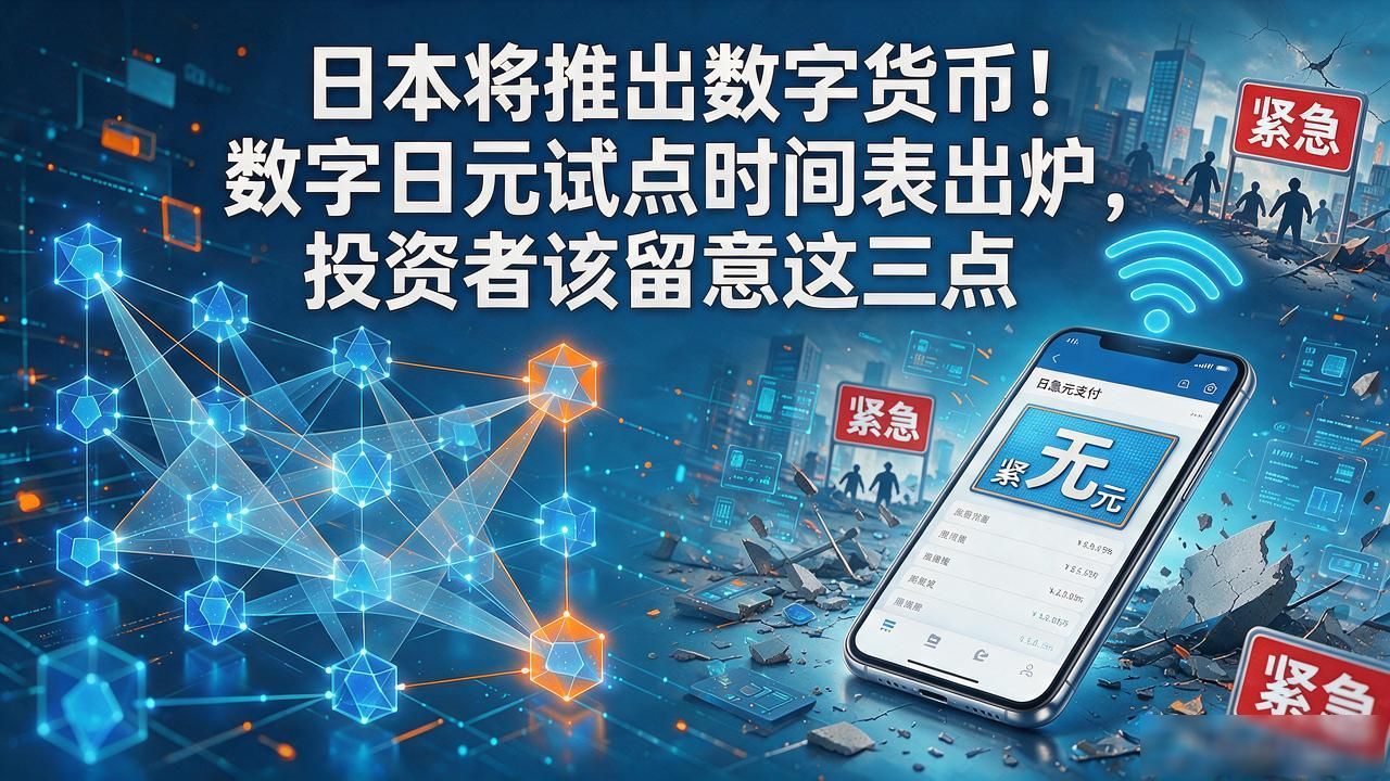 日本将推出数字货币!数字日元试点时间表出炉,投资者该留意这三点