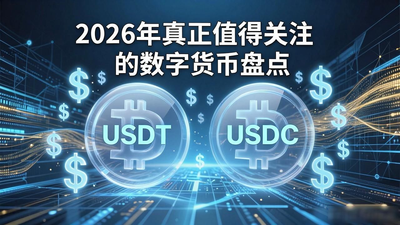 2026年真正值得关注的数字货币盘点