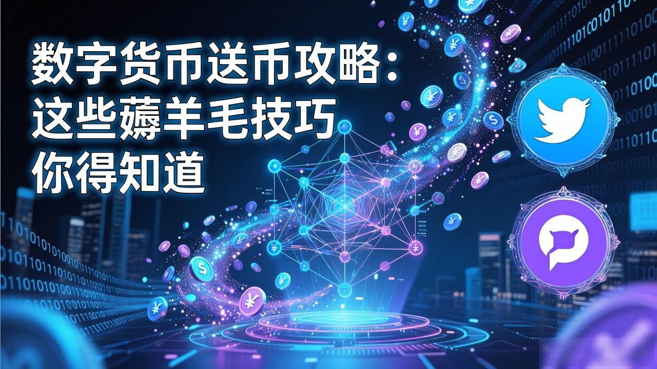 数字货币送币攻略:这些薅羊毛技巧你得知道
