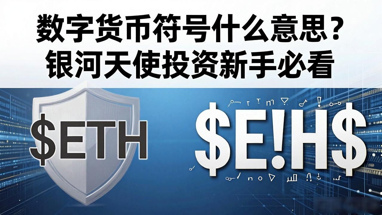 数字货币符号什么意思?银河天使投资新手必看