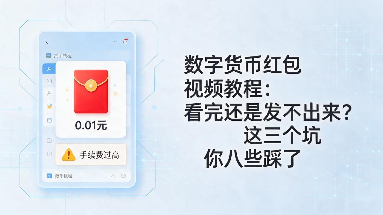 数字货币红包视频教程:看完还是发不出来?这三个坑你八成踩了