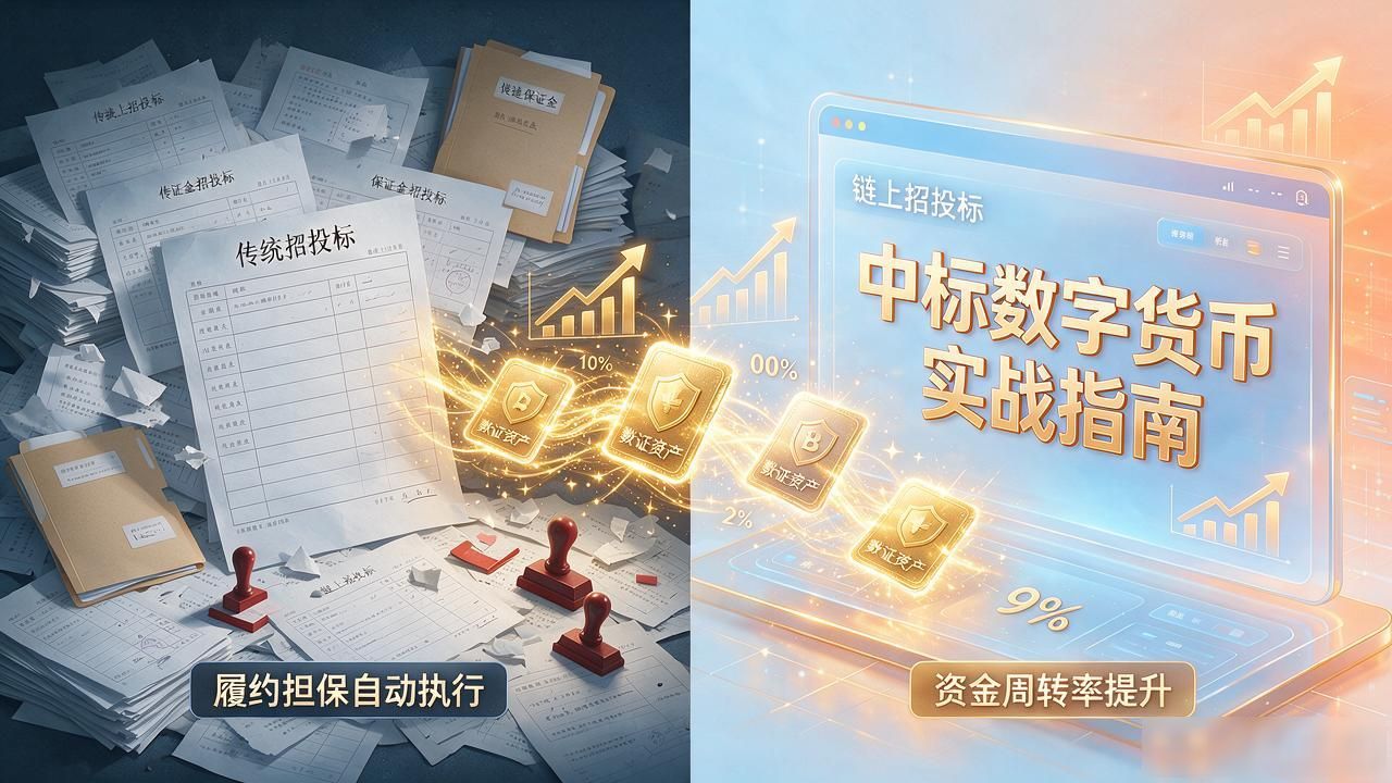 中标数字货币实战指南:看懂链上招投标新玩法