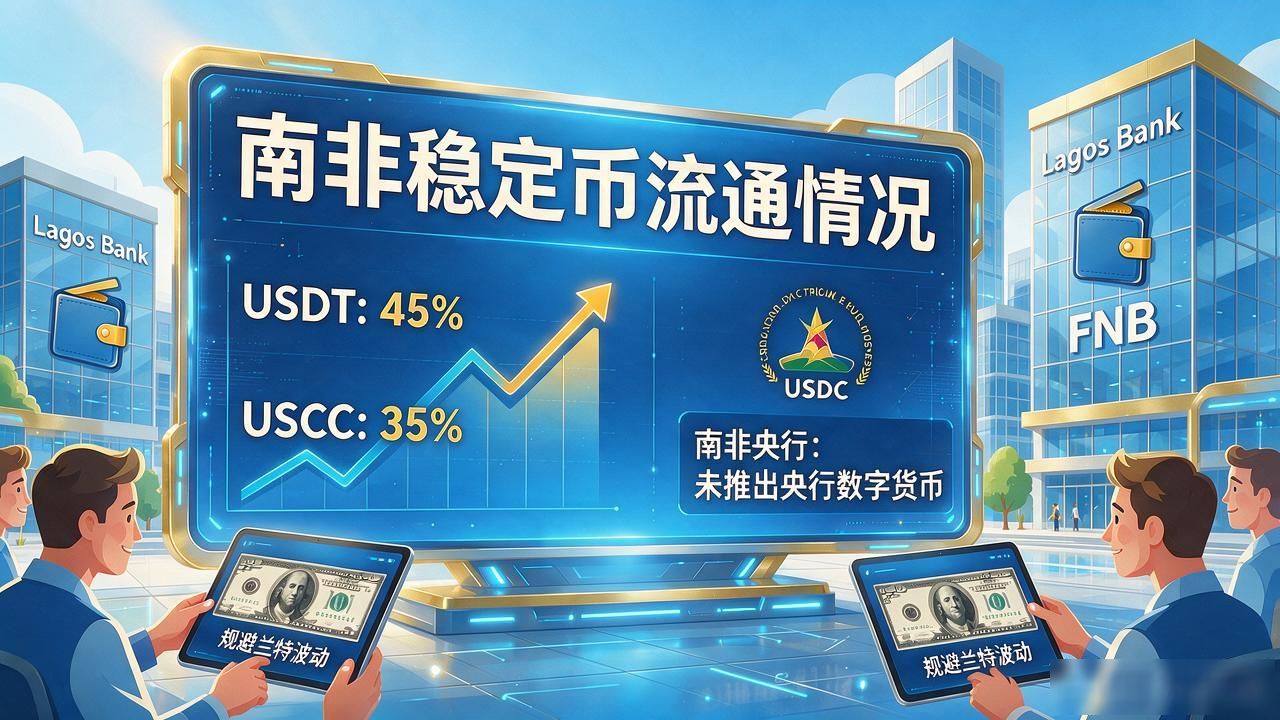 南非到底有多少种数字货币在流通?主流币、稳定币全给你列出来