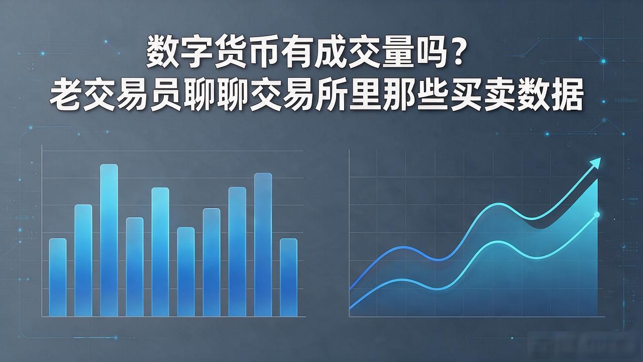 数字货币有成交量吗?老交易员聊聊交易所里那些买卖数据