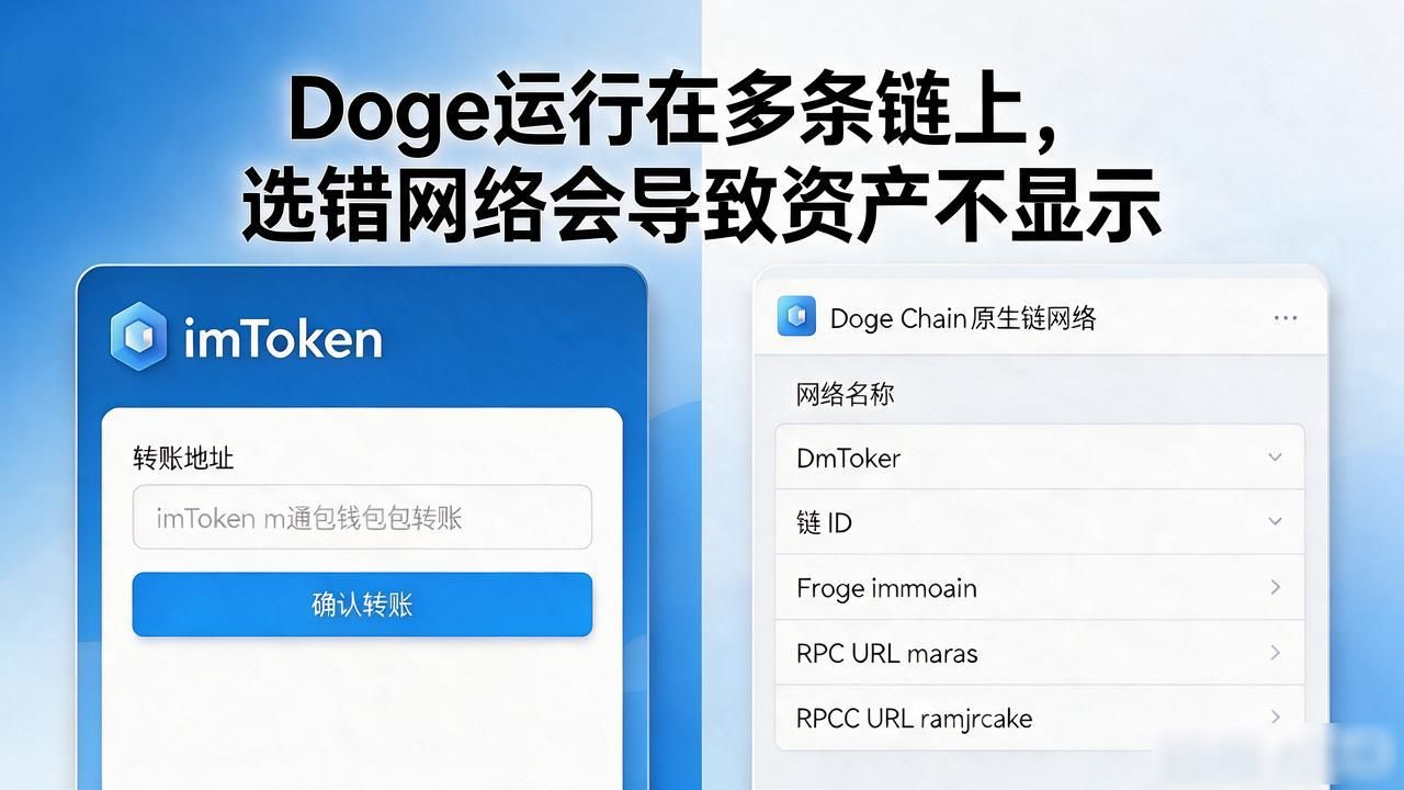 imToken添加Doge教程:狗狗币不显示这样解决
