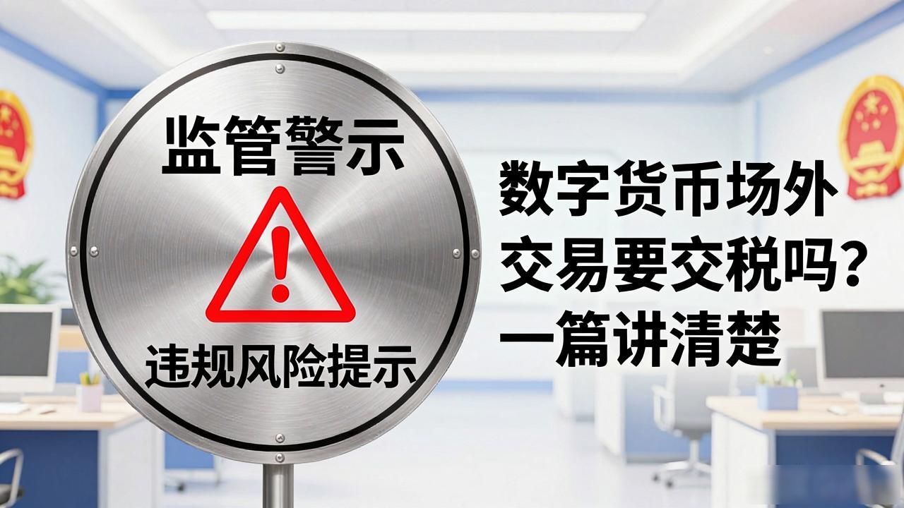 数字货币场外交易要交税吗?一篇讲清楚