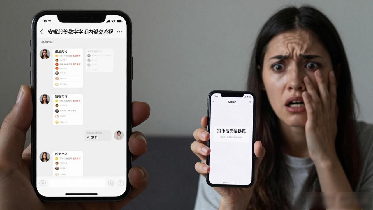 别被忽悠了!网上流传的"安妮股份数字货币软件"全是假的