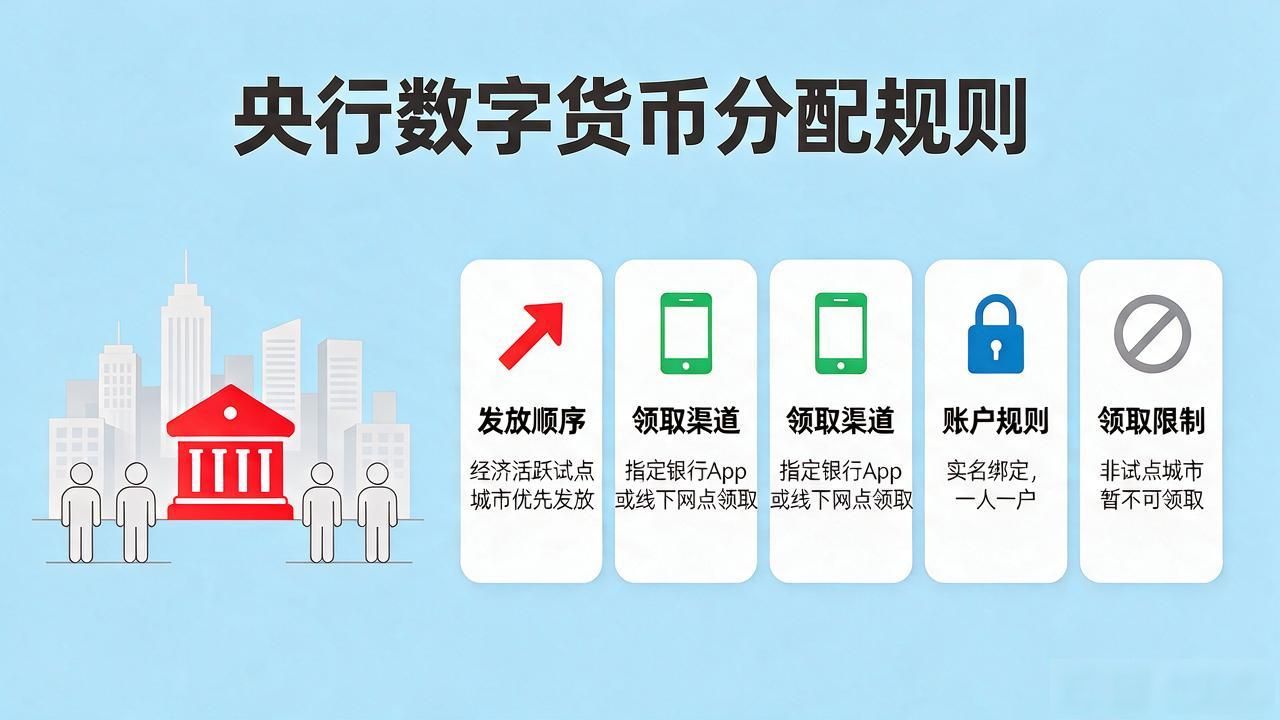 央行数字货币怎么分配?额度、发放顺序、普通人能拿到多少