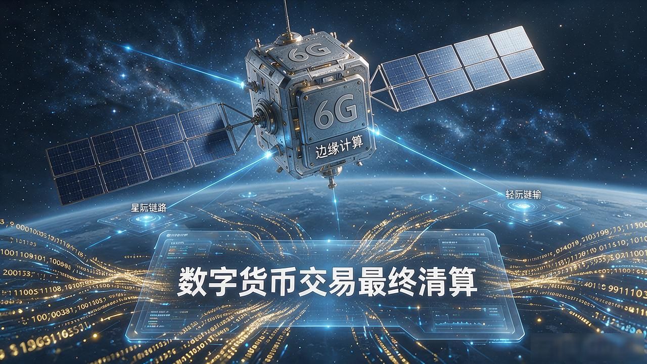 6G卫星上跑数字货币,钱在太空怎么转、离落地还差几步