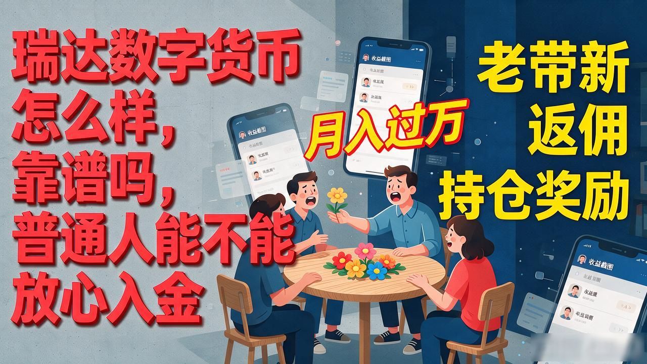 瑞达数字货币怎么样,靠谱吗,普通人能不能放心入金
