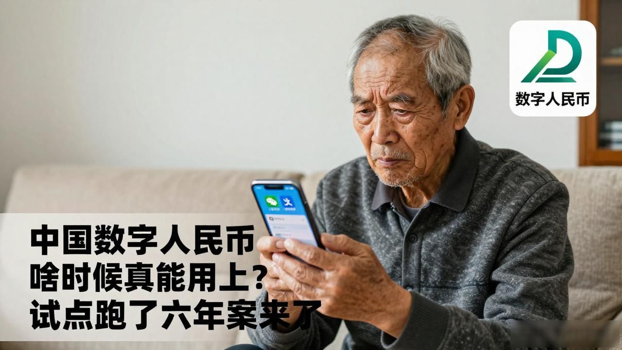 中国数字人民币啥时候真能用上?试点跑了六年答案来了