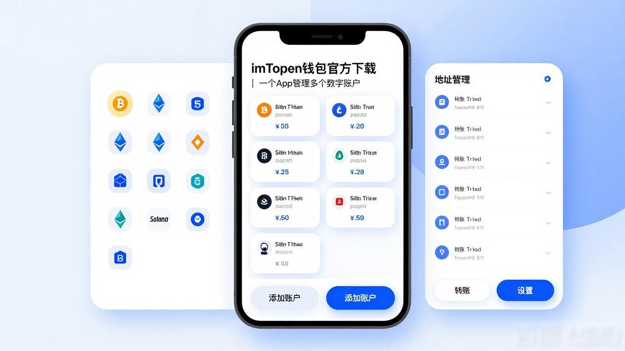 imToken钱包官方下载 | 一个App管理多个数字账户