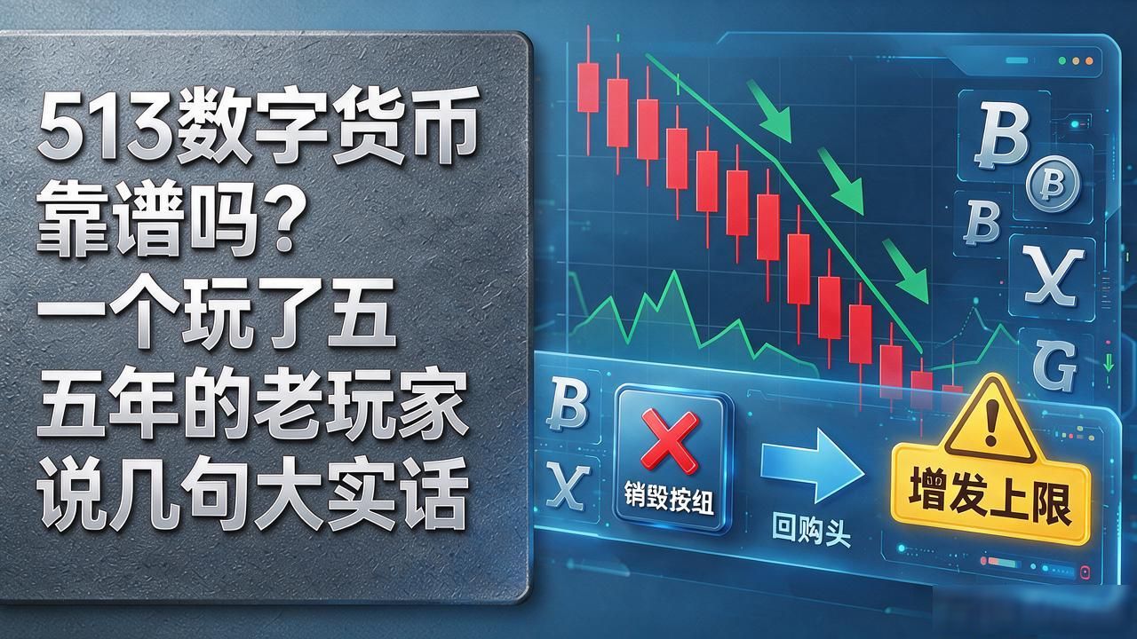 513数字货币靠谱吗?一个玩了五年的老玩家说几句大实话