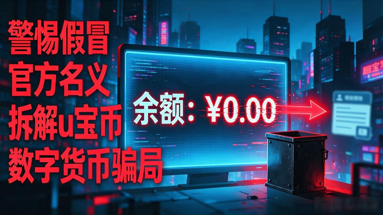警惕假冒官方名义 拆解u宝币伪数字货币骗局