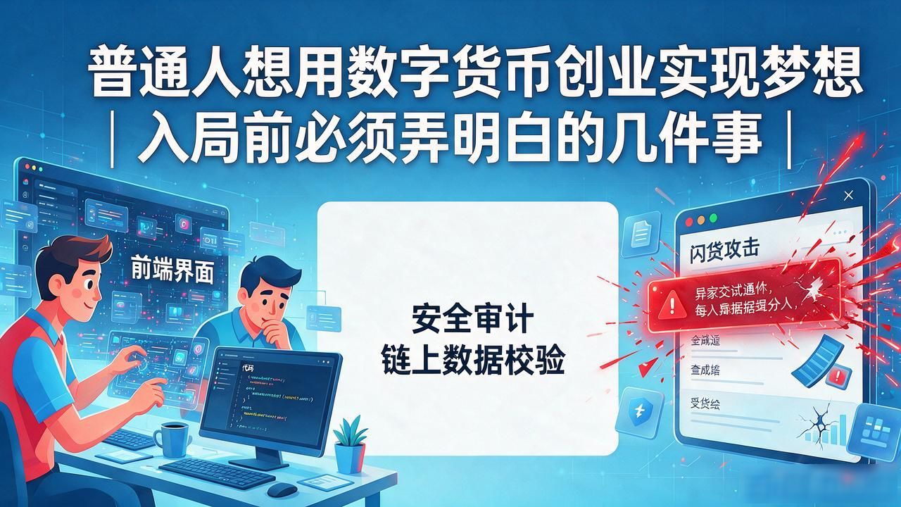 普通人想用数字货币创业实现梦想|入局前必须弄明白的几件事
