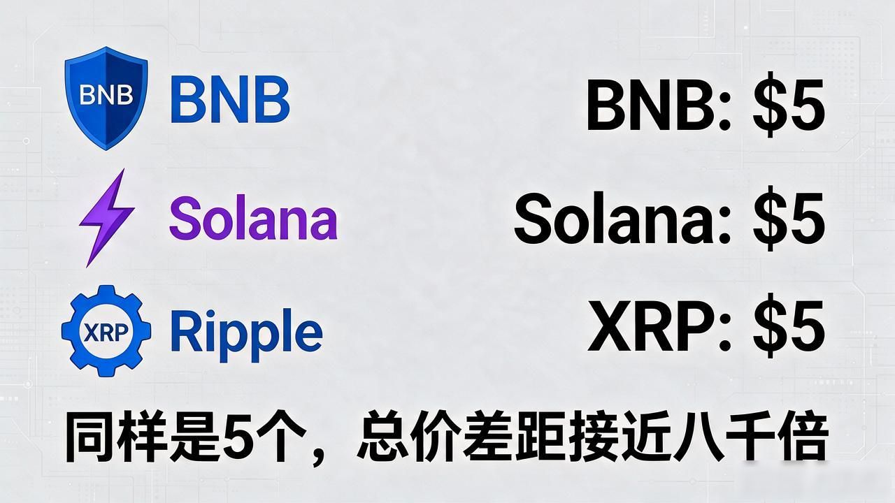 5个数字货币到底值多少钱?五大主流币2026最新价格