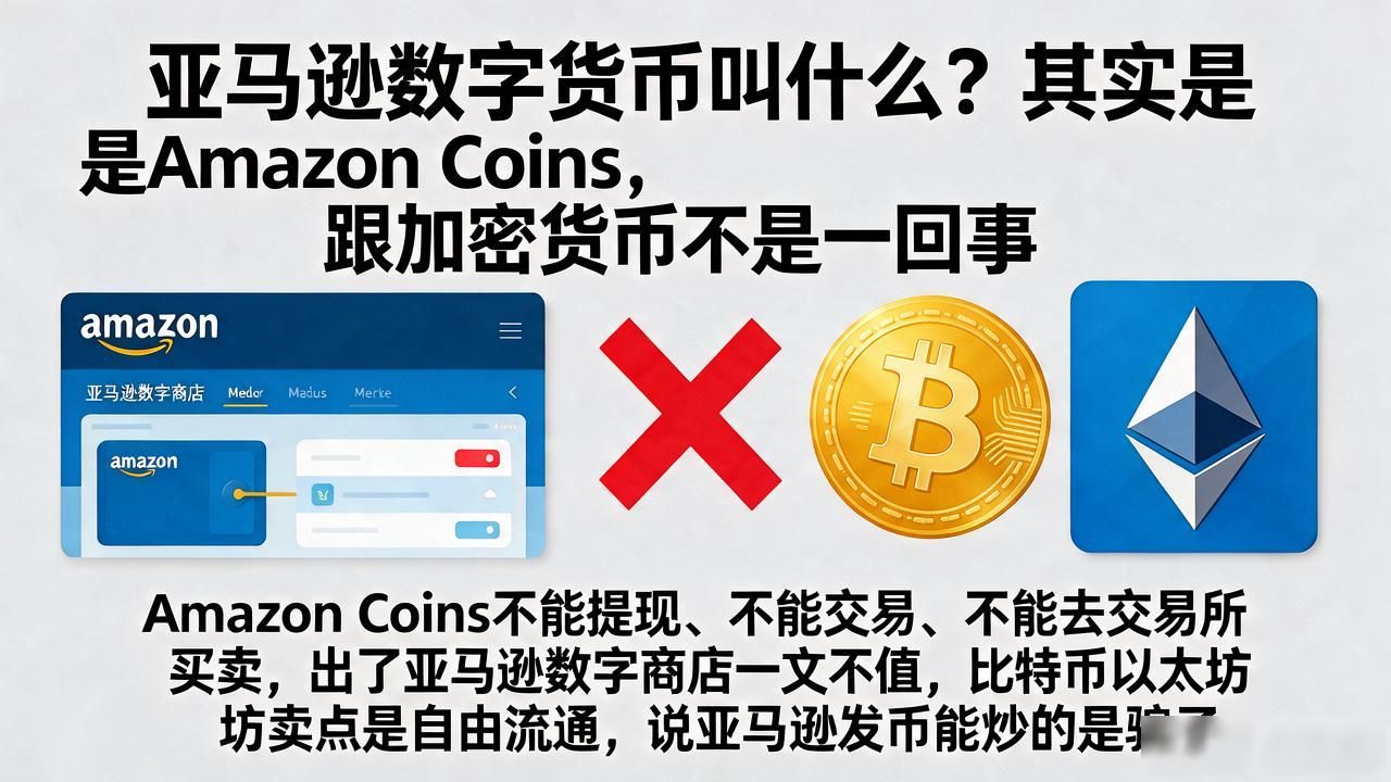 亚马逊数字货币叫什么?其实是Amazon Coins,跟加密货币不是一回事