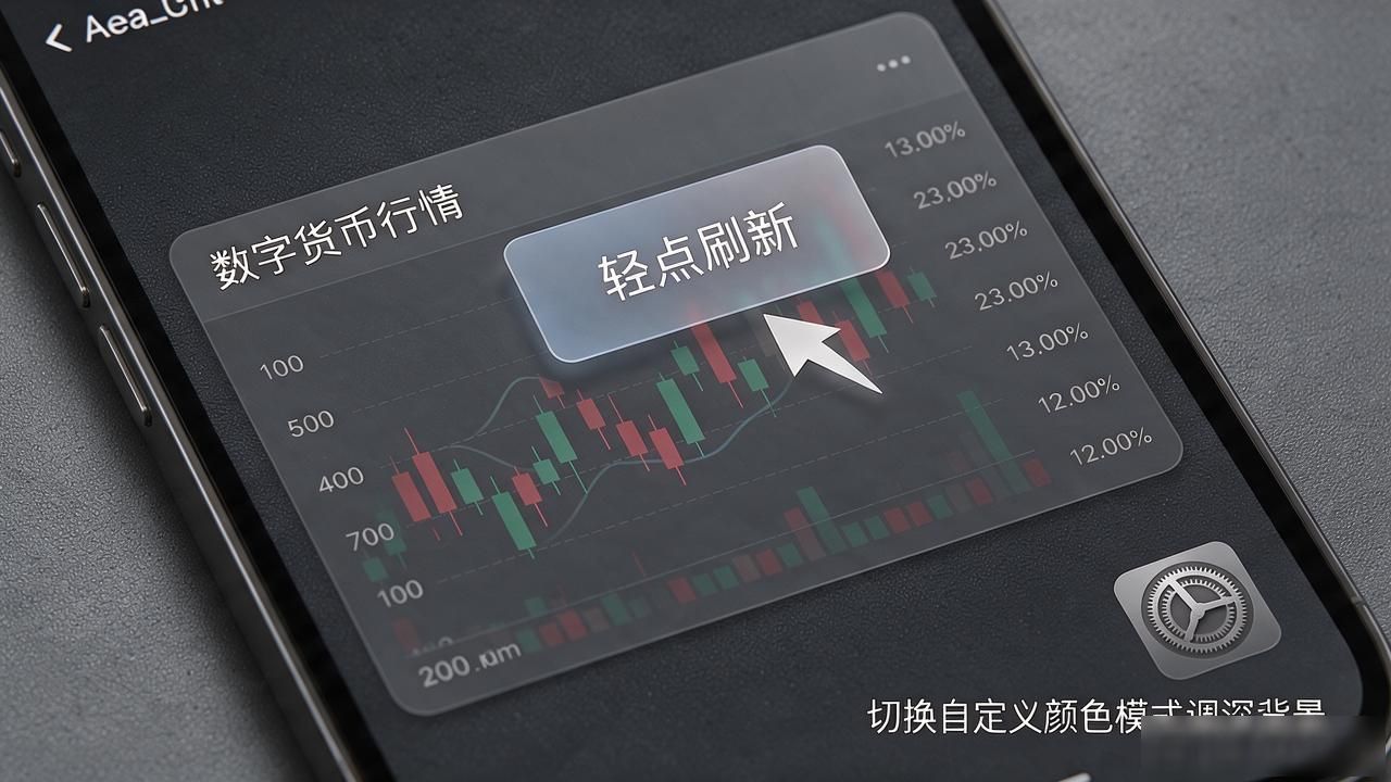 ios小组件看数字货币行情,桌面盯盘不切应用的几个实用设置