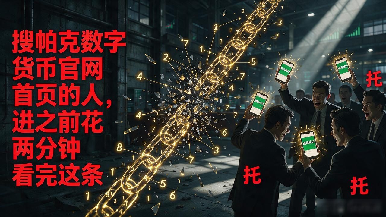 搜帕克数字货币官网首页的人,进之前花两分钟看完这条
