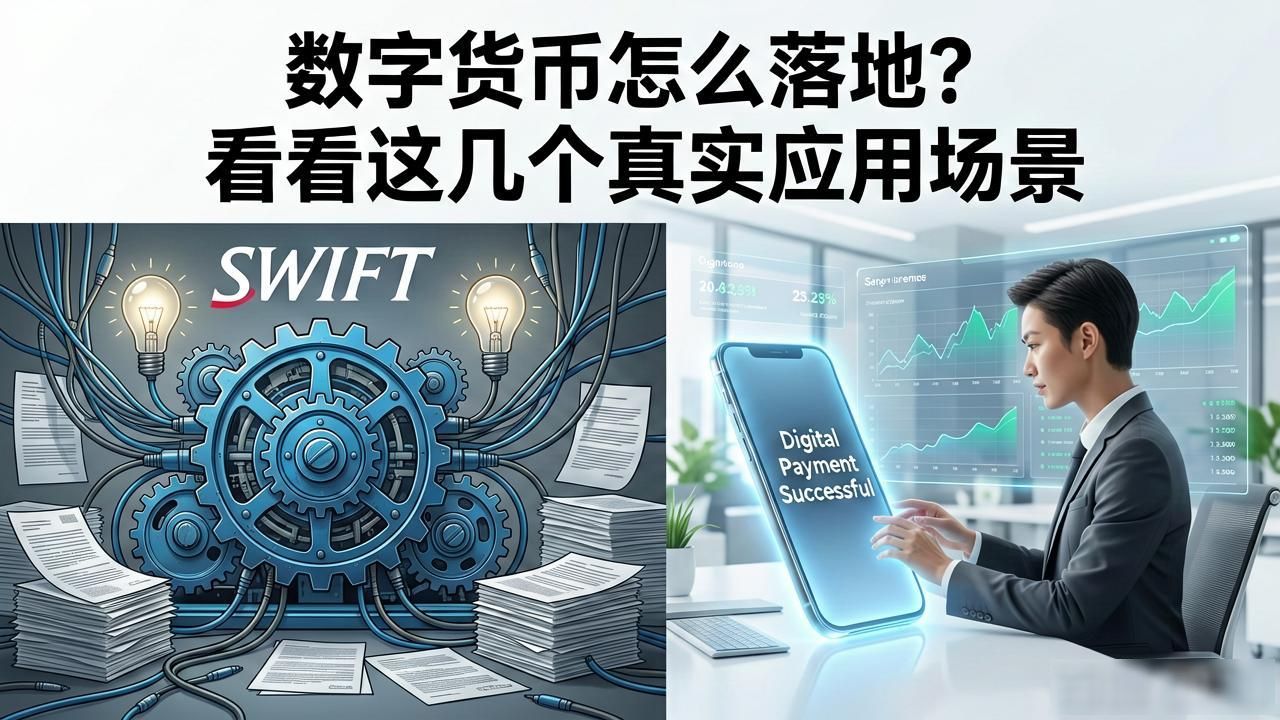 数字货币怎么落地?看看这几个真实应用场景