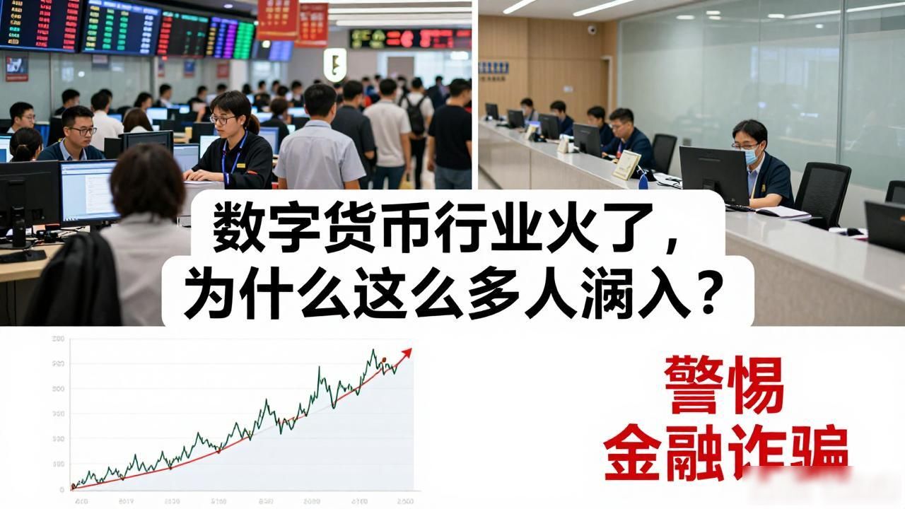 数字货币行业火了,为什么这么多人涌入?