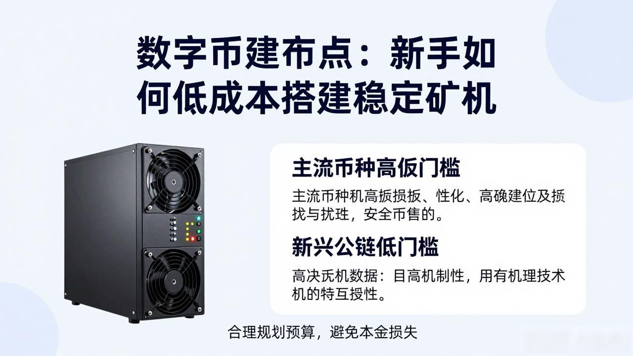 数字货币建节点:新手如何低成本搭建稳定矿机