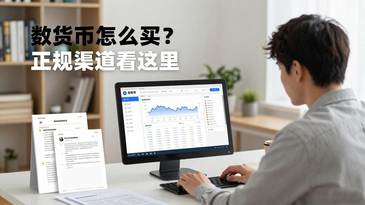 数字货币怎么买?正规渠道看这里