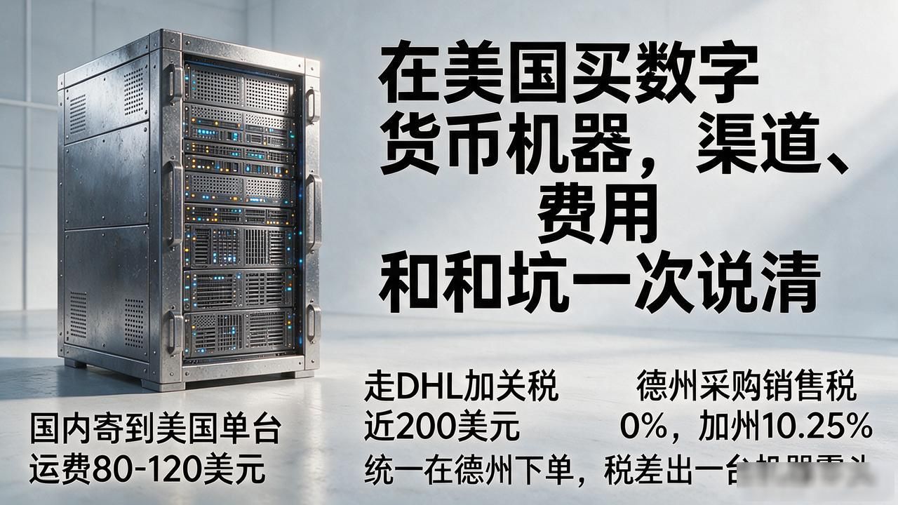 在美国买数字货币机器,渠道、费用和坑一次说清