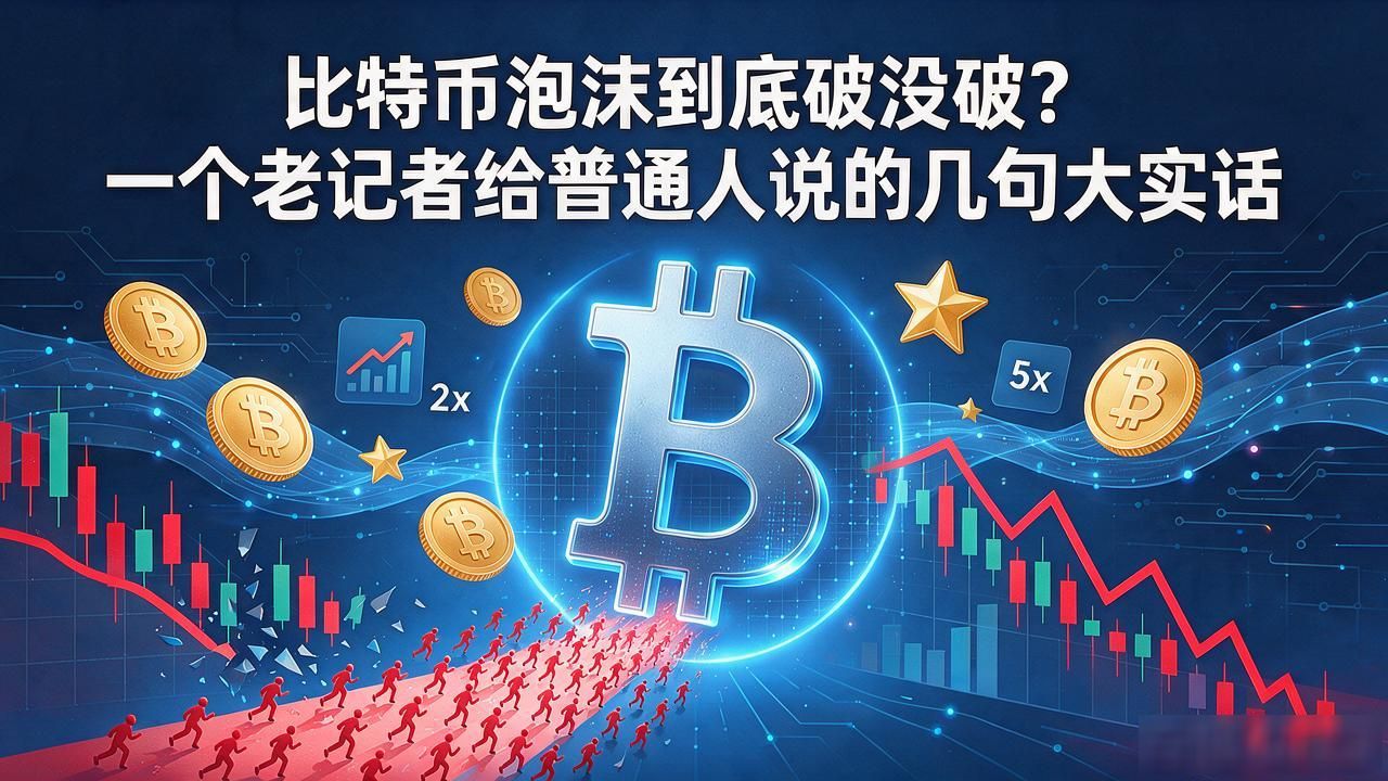 比特币泡沫到底破没破?一个老记者给普通人说的几句大实话