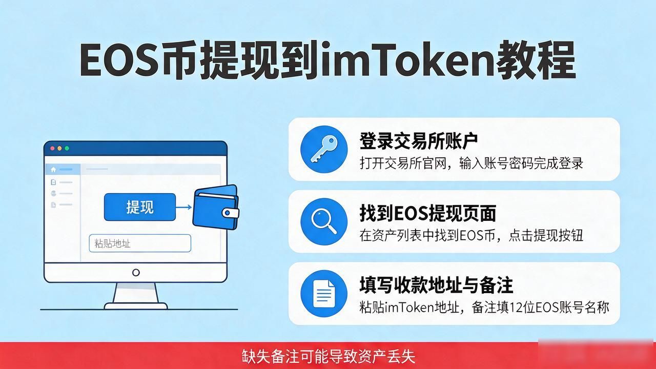 提eos币到imtoken教程 详细操作指南