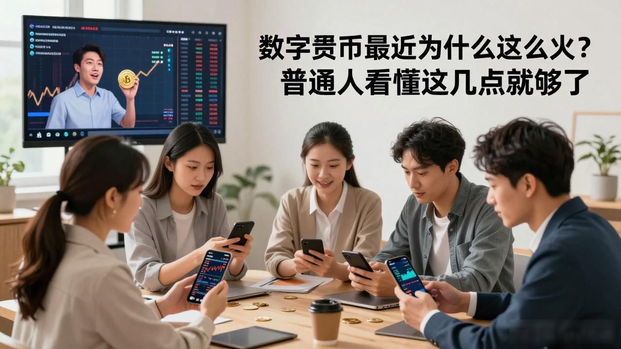 数字货币最近为什么这么火?普通人看懂这几点就够了
