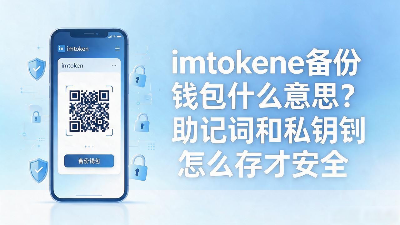 imtoken备份钱包什么意思?助记词和私钥到底怎么存才安全