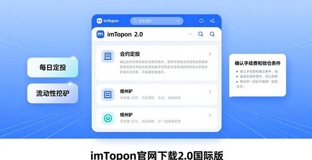 imToken2.0国际版下载后,如何用它做财务规划