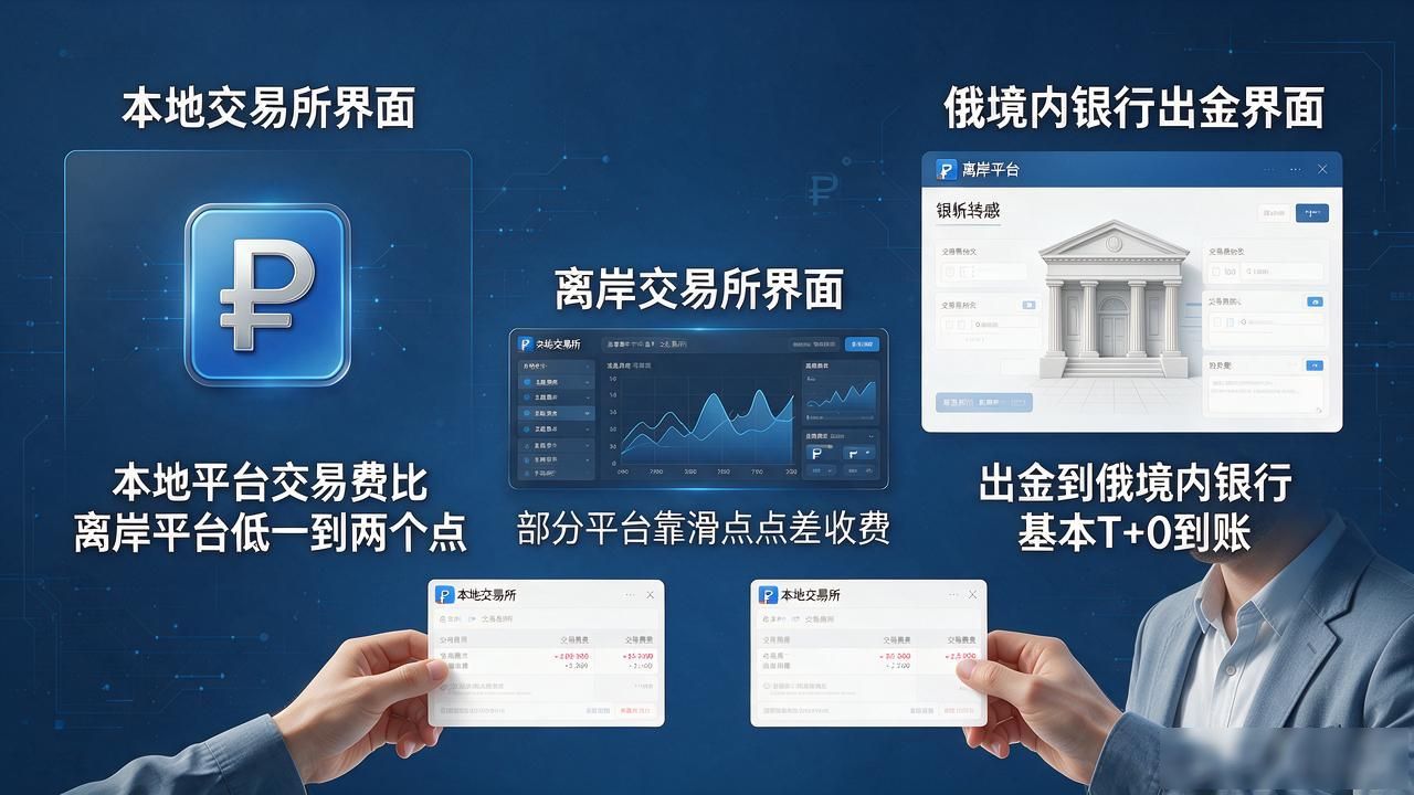 莫斯科数字货币交易所怎么选?手续费、出金速度和安全是关键