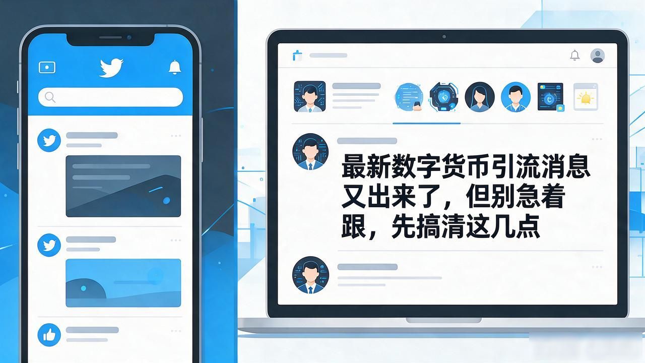 最新数字货币引流消息又出来了,但别急着跟,先搞清这几点