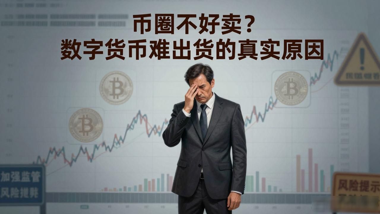 币圈不好卖?数字货币难出货的真实原因