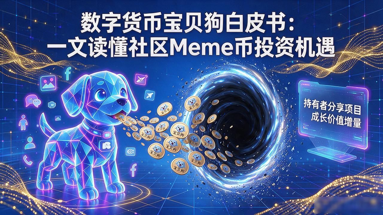 数字货币宝贝狗白皮书:一文读懂社区Meme币投资机遇
