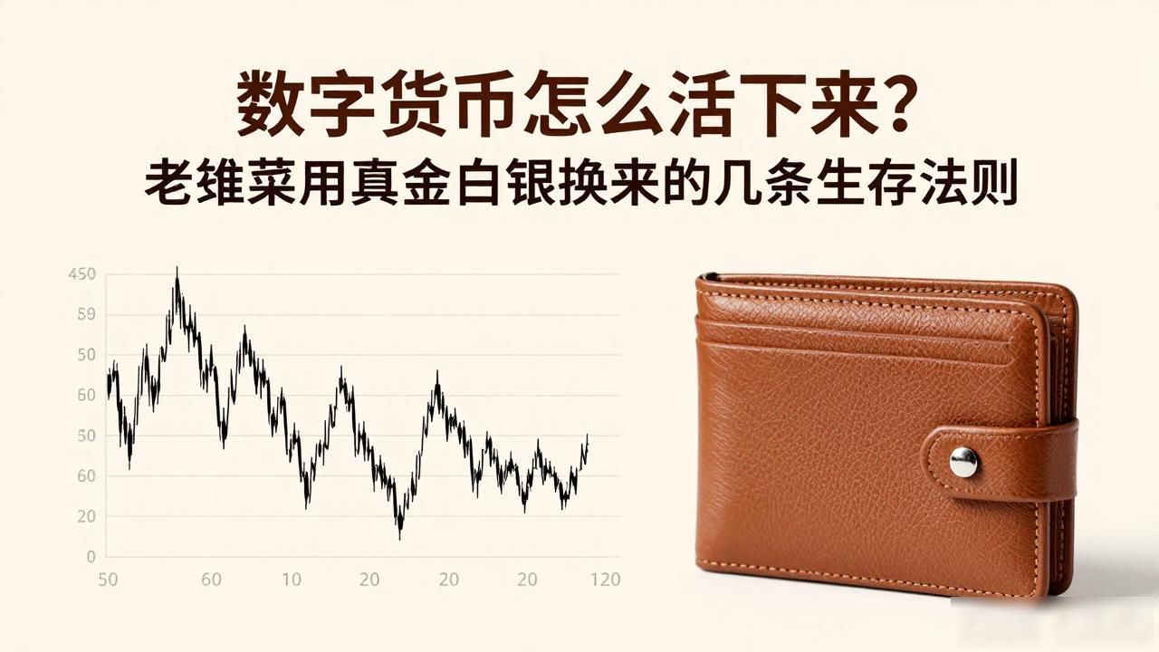 数字货币怎么活下来?老韭菜用真金白银换来的几条生存法则