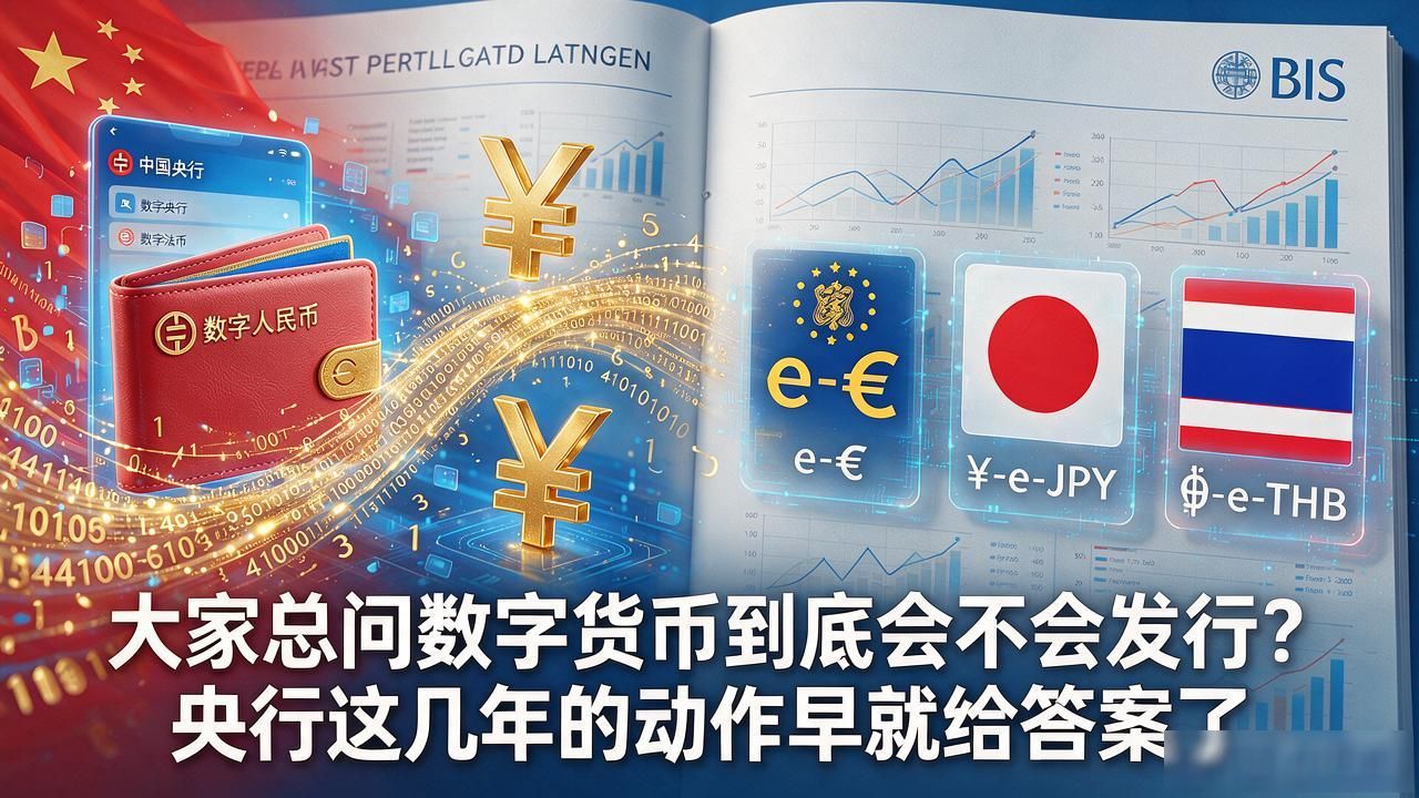 大家总问数字货币到底会不会发行?央行这几年的动作早就给答案了