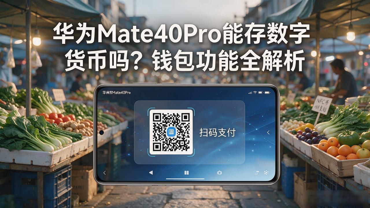 华为Mate40Pro能存数字货币吗?钱包功能全解析