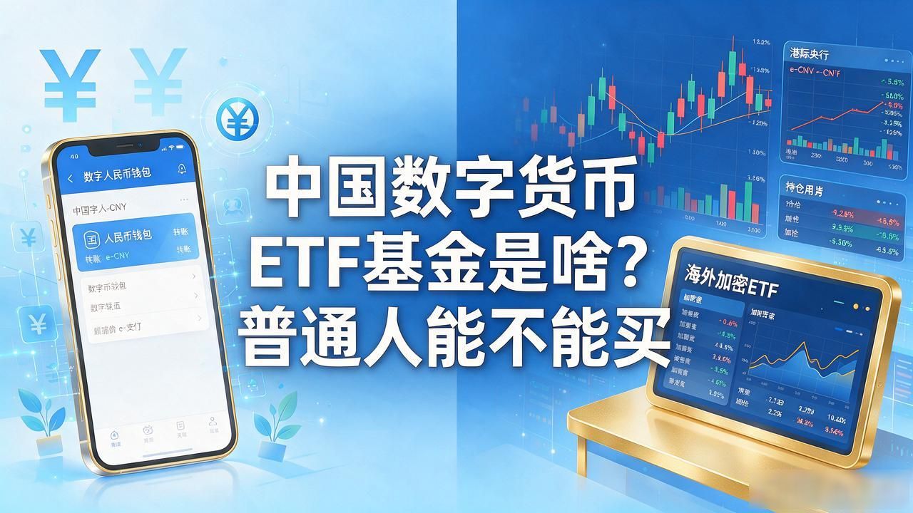 中国数字货币ETF基金是啥?普通人能不能买