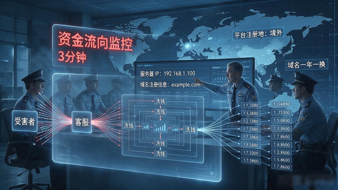 GD数字货币诈骗报案立案全流程,一线民警说透怎么把骗子抓回来