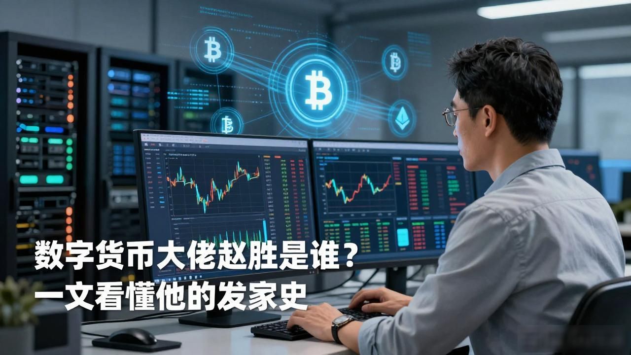 数字货币大佬赵胜是谁?一文看懂他的发家史